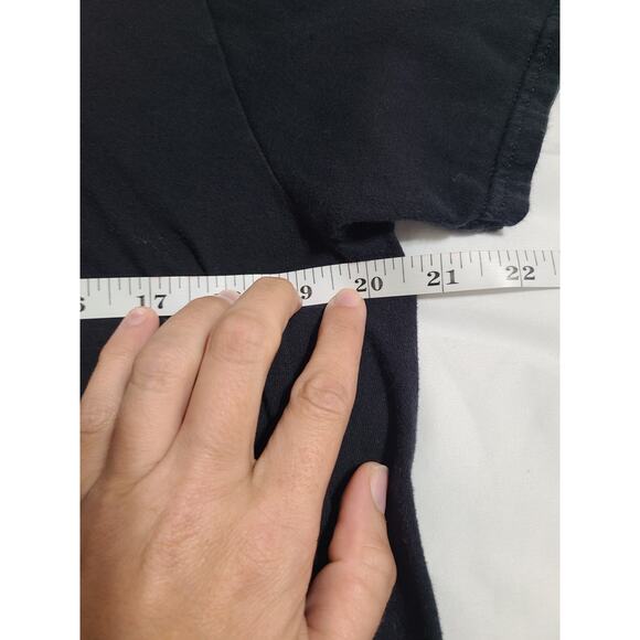 Gildan large unisex black " how you doin" graphic tee - Picture 5 of 6